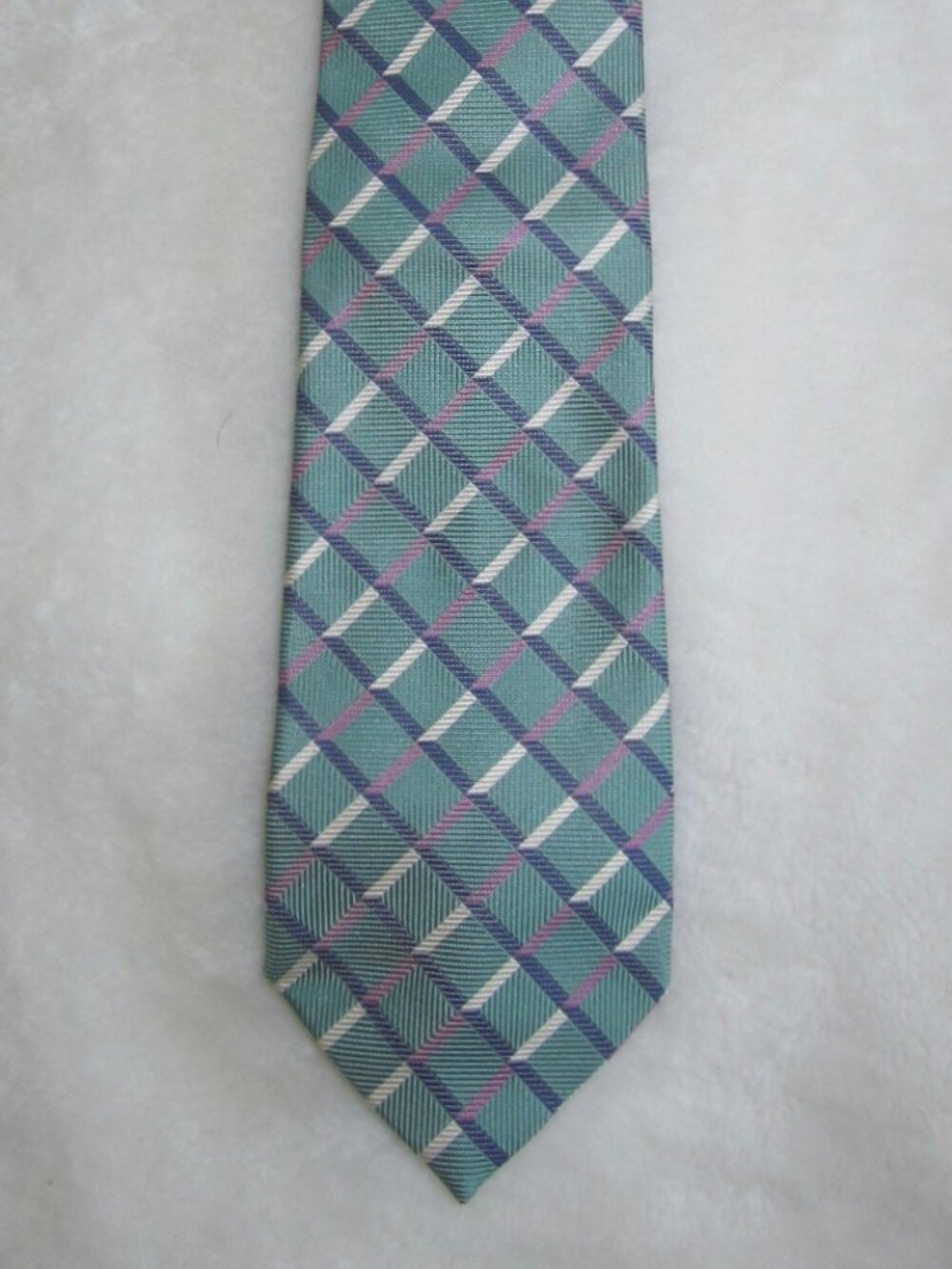 TURNBULL & ASSER Silk Woven Tie Handmade in England